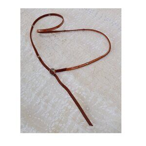 Humanity For All Leather & Rhinestone Necklace